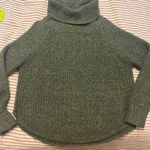 Prana wool medium cropped turtleneck